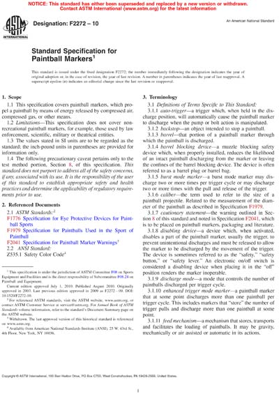 Standards PDF Cover Page