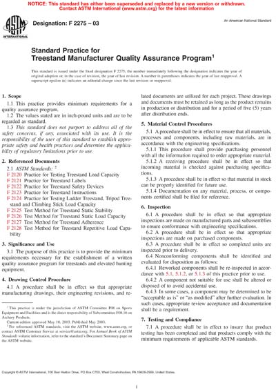Standards PDF Cover Page