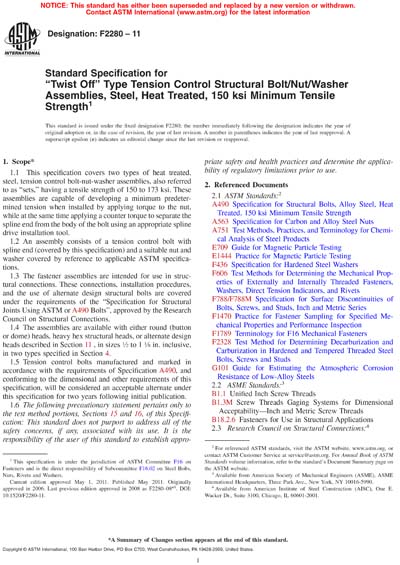 Standards PDF Cover Page