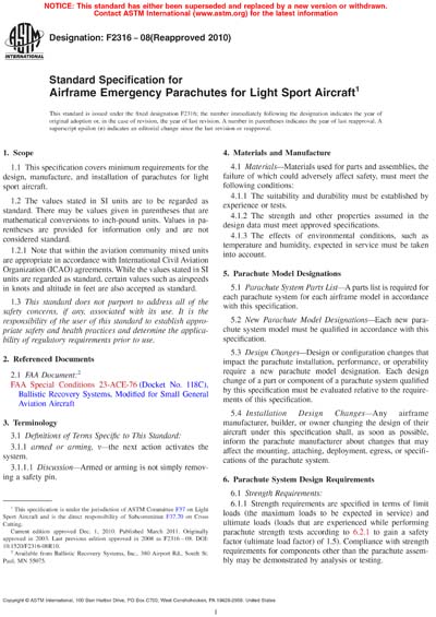 Standards PDF Cover Page