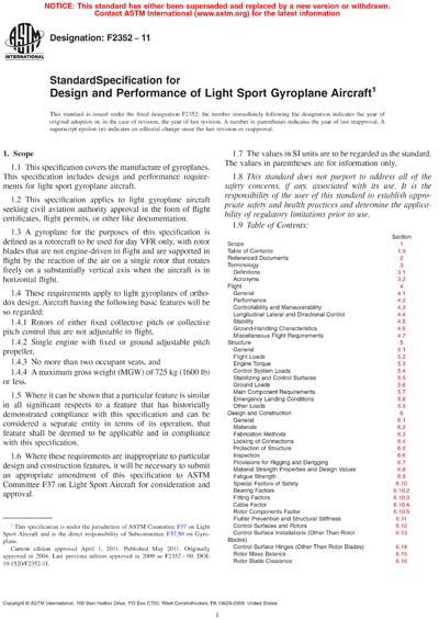 Standards PDF Cover Page