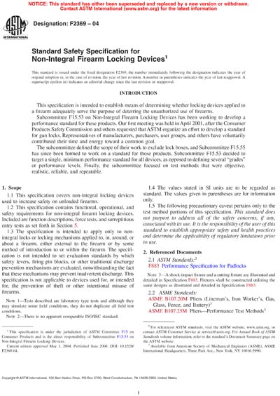 Standards PDF Cover Page