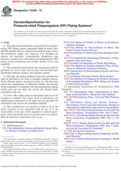 Standards PDF Cover Page