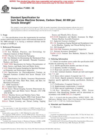 Standards PDF Cover Page