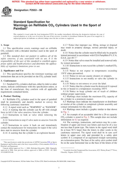 Standards PDF Cover Page