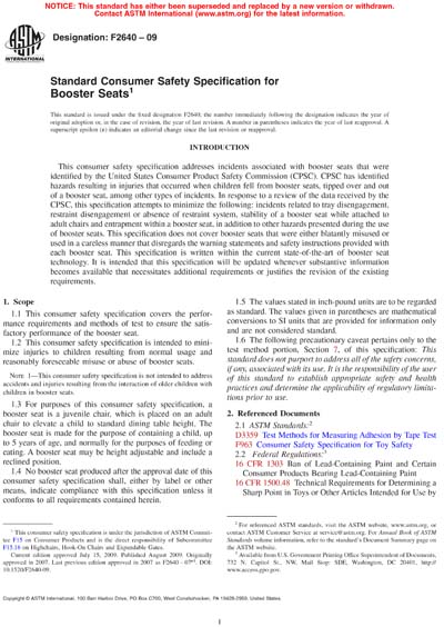 Standards PDF Cover Page