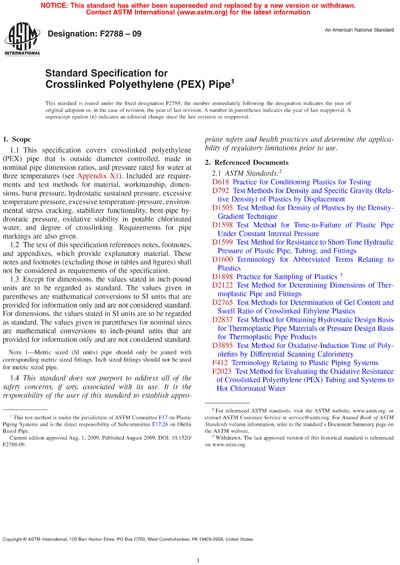 Standards PDF Cover Page