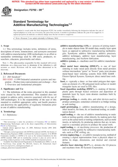 Standards PDF Cover Page