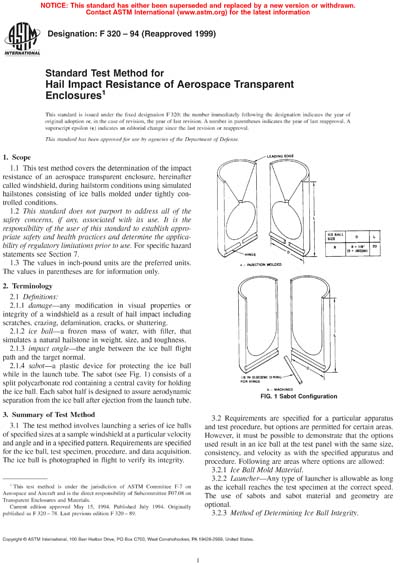 Standards PDF Cover Page