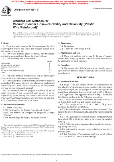 Standards PDF Cover Page