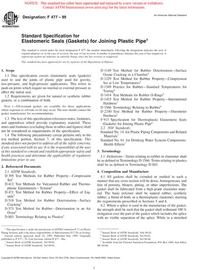 Standards PDF Cover Page