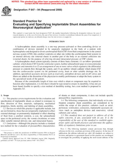 Standards PDF Cover Page