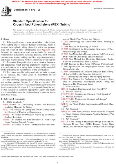 Standards PDF Cover Page