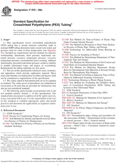Standards PDF Cover Page