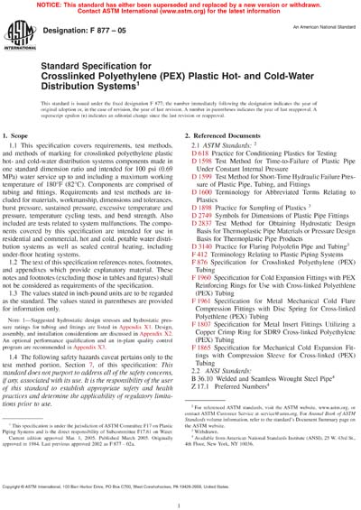 Standards PDF Cover Page