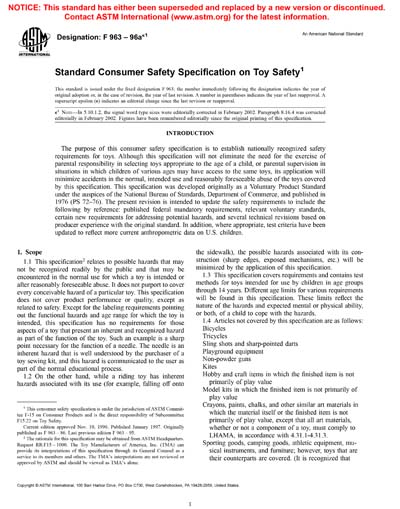 Standards PDF Cover Page