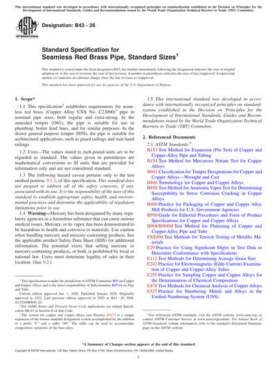 Standards PDF Cover Page
