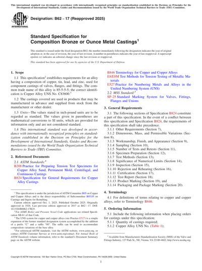 Standards PDF Cover Page
