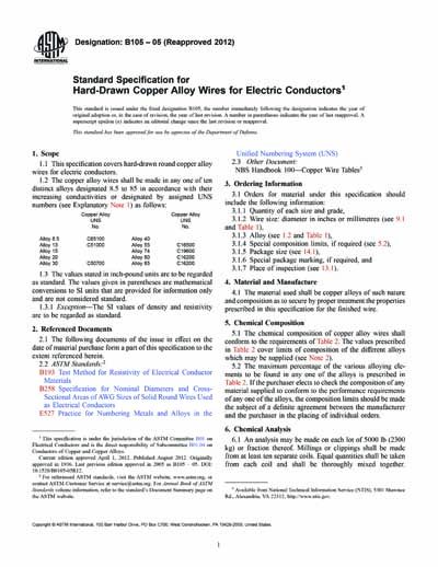 Standards PDF Cover Page