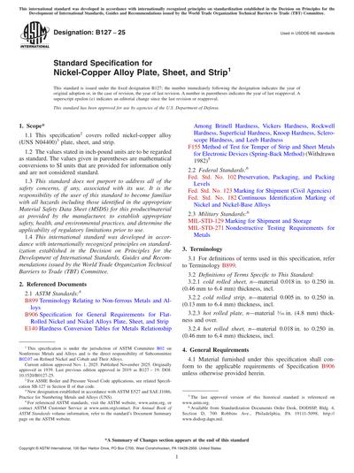 Standards PDF Cover Page