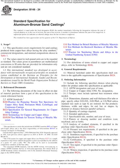 Standards PDF Cover Page