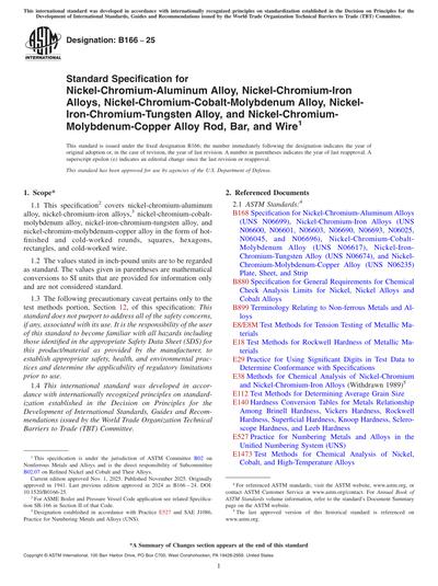 Standards PDF Cover Page