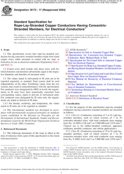 Standards PDF Cover Page