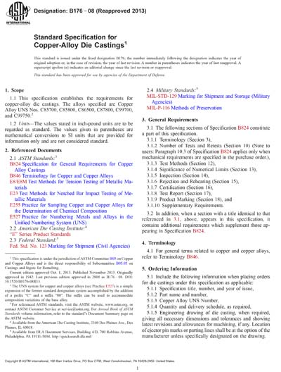 Standards PDF Cover Page