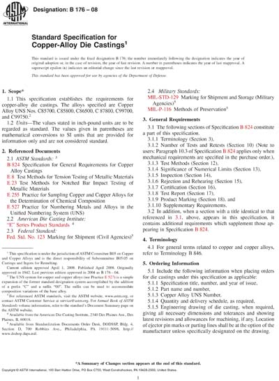 Standards PDF Cover Page