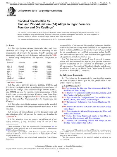 Standards PDF Cover Page