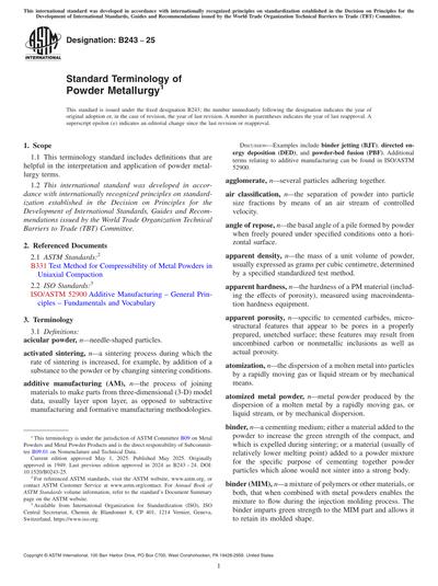 Standards PDF Cover Page