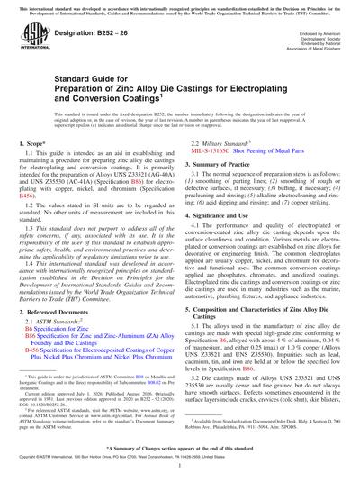 Standards PDF Cover Page