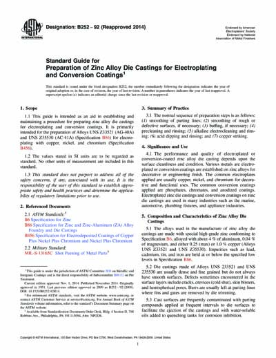 Standards PDF Cover Page