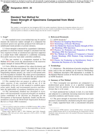 Standards PDF Cover Page