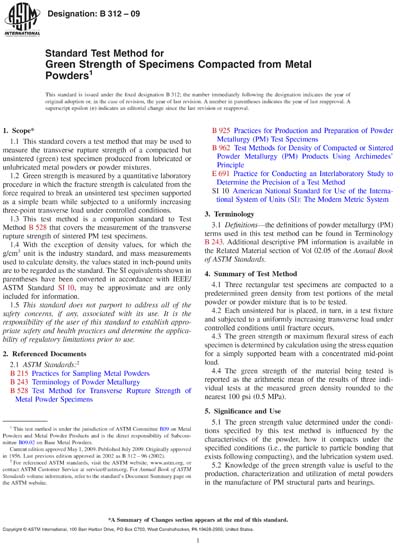 Standards PDF Cover Page