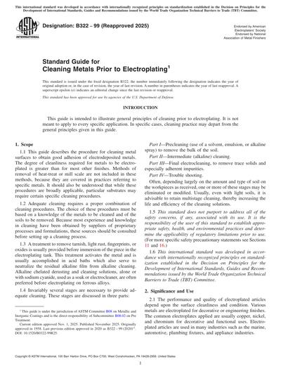 Standards PDF Cover Page