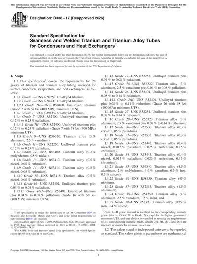 Standards PDF Cover Page