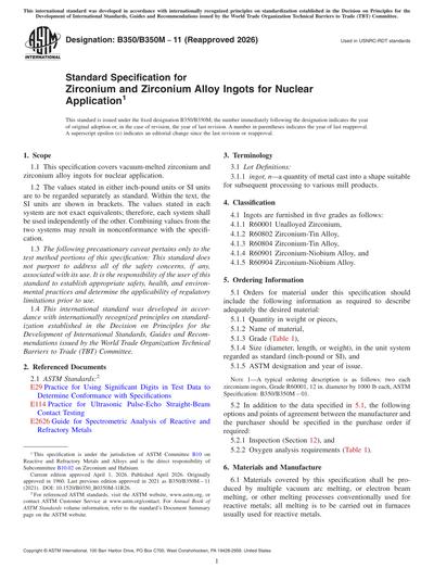 Standards PDF Cover Page