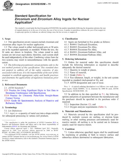 Standards PDF Cover Page