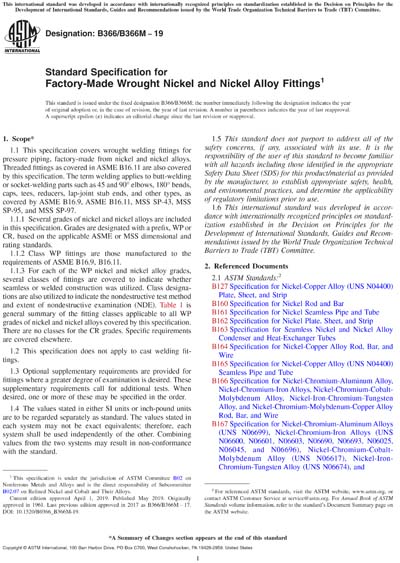 Standards PDF Cover Page