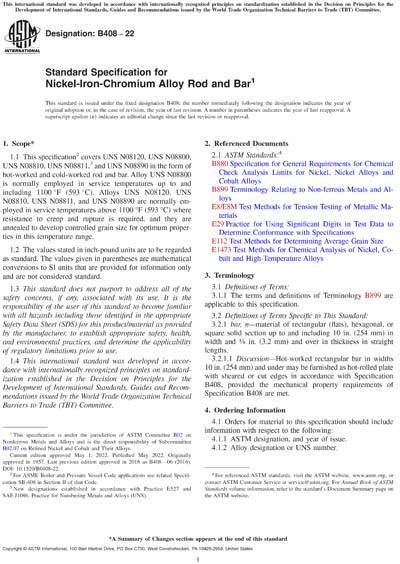 Standards PDF Cover Page