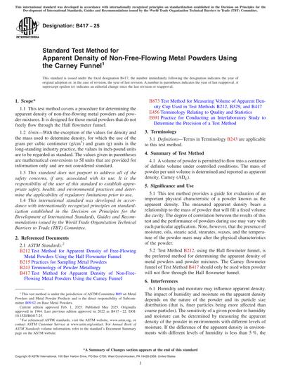 Standards PDF Cover Page