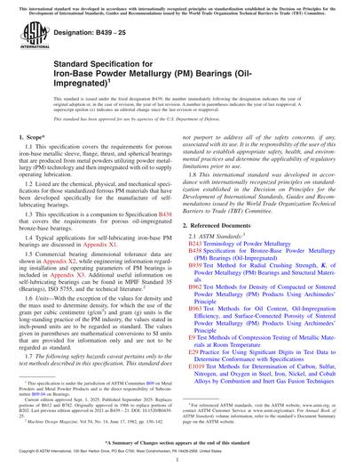 Standards PDF Cover Page