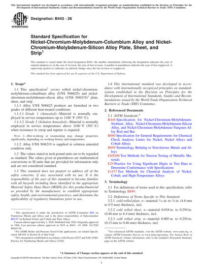 Standards PDF Cover Page