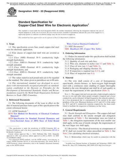 Standards PDF Cover Page