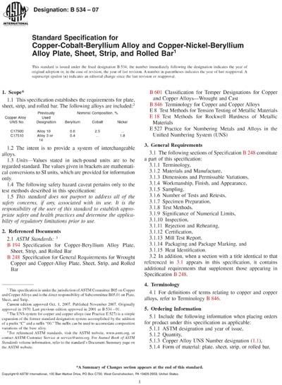 Standards PDF Cover Page