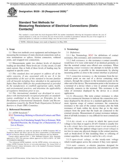 Standards PDF Cover Page