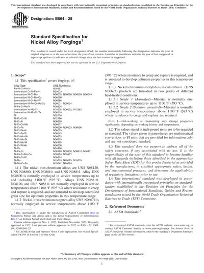 Standards PDF Cover Page