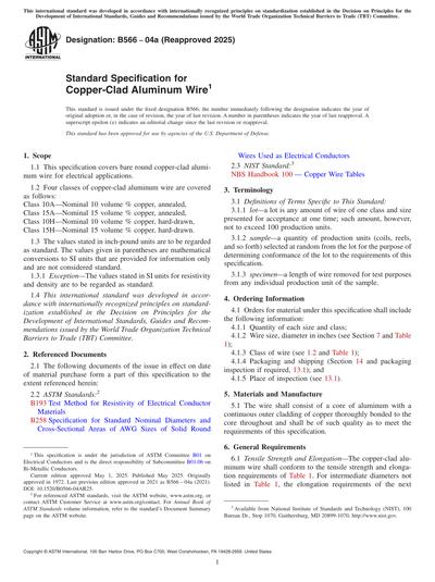 Standards PDF Cover Page