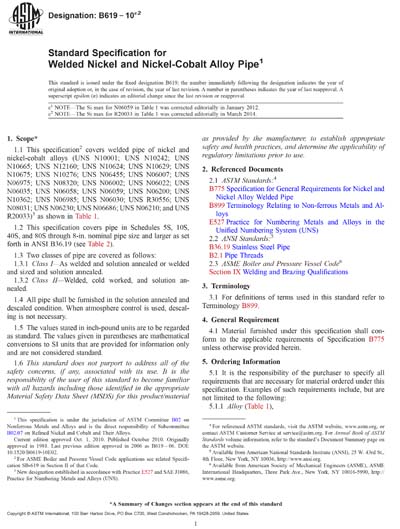 Standards PDF Cover Page